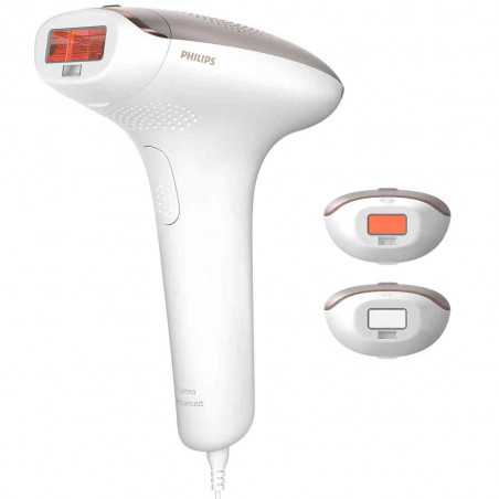 Epilator IPL Philips Lumea SC1998-00 250.000 Impulsuri Senzor Nuanta Piele Utilizare cu Fir Husa Roz-Alb - 1