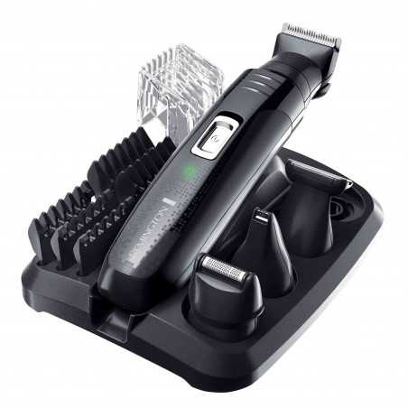Set Facial de Îngrijire Personală Remington Groom Kit PG6130 2-20mm 4 Capete Lavabile Lame cu Auto-Ascutire Negru Remington - 1