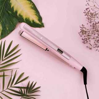Placa de indreptat parul Remington Coconut Smooth S5901 Invelis ceramic cu cocos 230°C Incalzire rapida LCD Roz Remington - 1