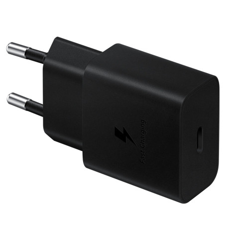 Încărcător de perete Samsung USB tip C 15W PD AFC negru (EP-T1510NBEGEU) Samsung - 1