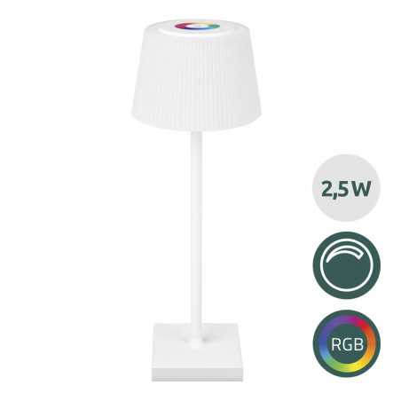 Lampa LED de masa Samus SLV380-300LM 2.5W 3000 5000K RGB DIMMER Alba Samus - 1