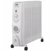 Calorifer electric Noveen OH1501 Ventilator Turbo 3400W 15 elementi cu ulei 3 trepte de putere Alb