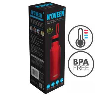 Termos Noveen TB125 Red Shiny 500ml Rosu Noveen - 5