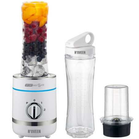 Blender Sport Noveen Mix & Fit SB1100 X-LINE 300W 600ml Alb Noveen - 1