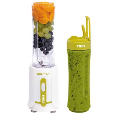 Blender Sport Noveen Mix & Fit SB210 300W 600ml Alb Verde Noveen - 1