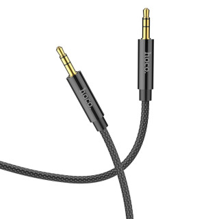 Cablu Audio Adaptor Jack la Jack 1m - Hoco (UPA19) - Black Hoco - 1