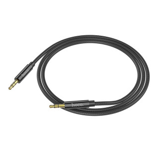 Cablu Audio Adaptor Jack la Jack 1m - Hoco (UPA19) - Black Hoco - 1