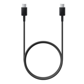 Cablu de Date Type-C la Type-C, 480Mbps, 2.1A, 1m - Samsung (EP-DA905BBE) - Black (Bulk Packing) Samsung - 1
