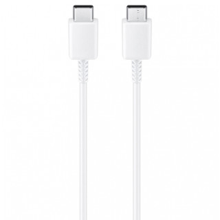Cablu de Date Type-C la Type-C, 480Mbps, 2.1A, 1m - Samsung (EP-DA905BWE) - White (Bulk Packing) Samsung - 1