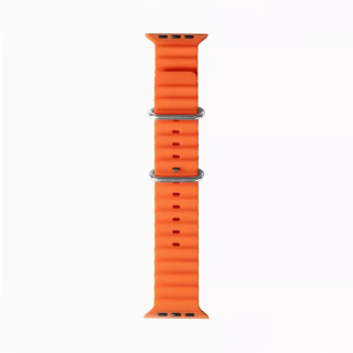 Curea pentru Apple Watch 1/2/3/4/5/6/7/8/9/SE/SE 2 (38/40/41mm) - Techsuit Watchband (W038) - Orange Techsuit - 1