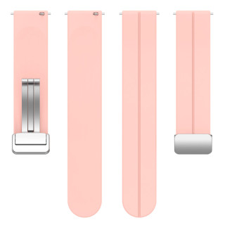 Curea pentru Huawei Watch GT 2 (46mm)/GT 2 Pro/GT 3 Pro (46mm)/Ultimate, Xiaomi Watch S1 - Techsuit Watchband (W011) - Pink Tech
