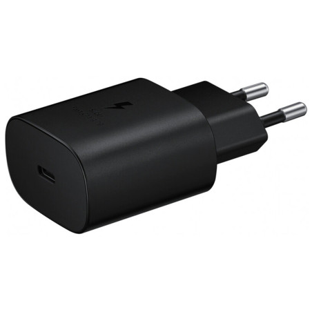 Incarcator de Priza Type-C, 25W, 3A - Samsung (EP-TA800EBE) - Black (Bulk Packing) Samsung - 1