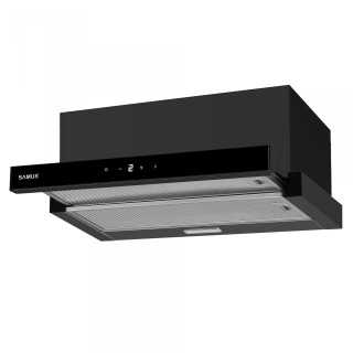 Hota incorporabila Samus HS6032DTGB 1 Motor Latime 60cm Afisaj Led Touch Control Negru Samus - 1