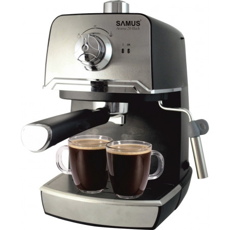 Espressor Samus Aroma 20 850W 20 bari 1.2l Black Samus - 1