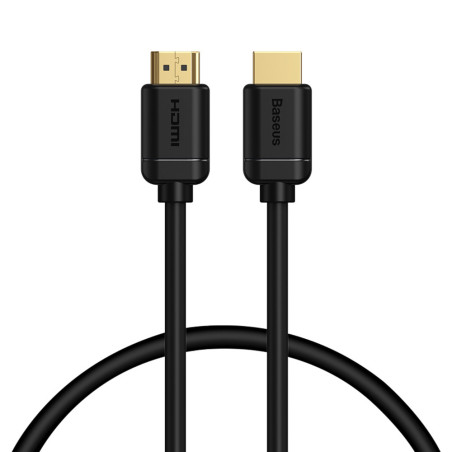 Cablu Video HDMI la HDMI 4K@60Hz, 0.5m - Baseus (WKGQ030001) - Black Baseus - 1