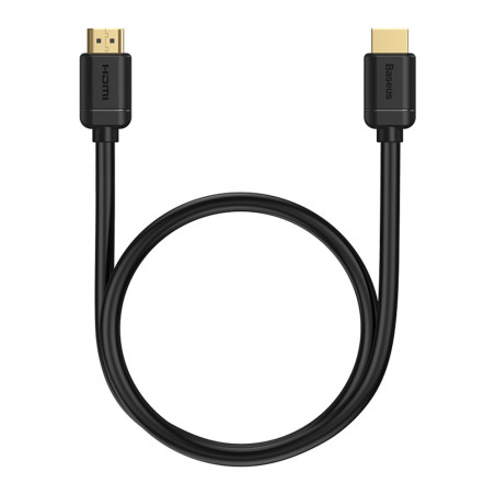 Cablu Video HDMI la HDMI 4K@60Hz, 0.5m - Baseus (WKGQ030001) - Black Baseus - 1