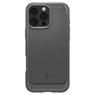 Husa pentru iPhone 16 Pro Max - Spigen Rugged Armor MagSafe - Grey Spigen - 1
