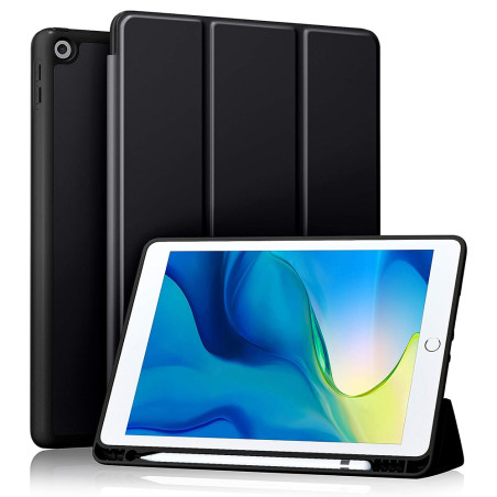 Husa pentru iPad 10.2 (2019 2020 2021) Techsuit Flex Trifold Black Techsuit - 1