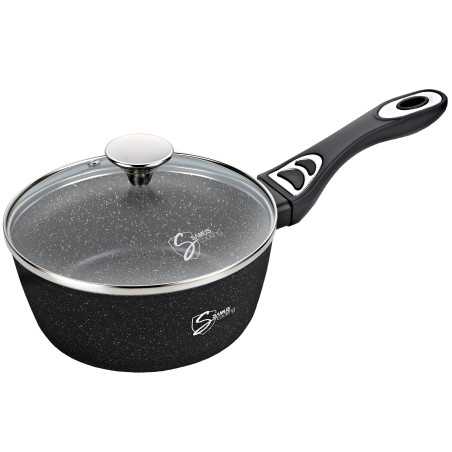 Cratita antiaderenta cu maner si capac Samus VER200LSPB 20 cm Samus - 1