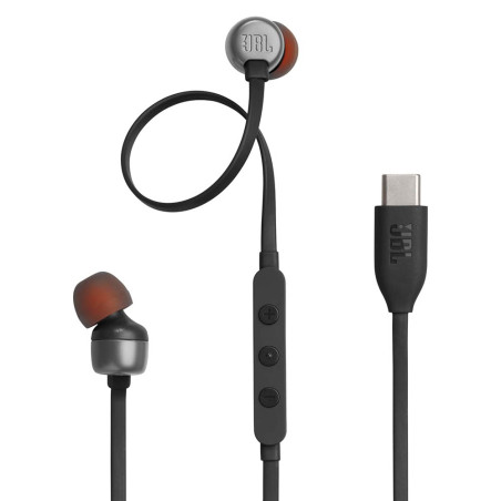 Casti cu Fir, Mufa Type-C - JBL 310C - Black JBL - 1