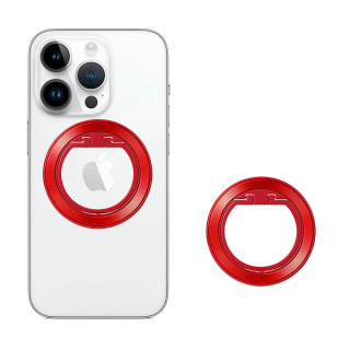 Suport Rotund pentru Telefon - Techsuit (MPR2) - Red Techsuit - 1