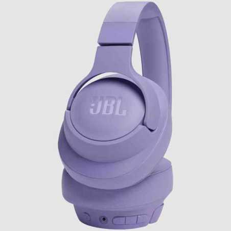 Casti audio wireless over-ear JBL Tune 720BT JBL Pure Bass Sound Bluetooth v5.3 Conexiune multi-point Asistent vocal Violet JBL 