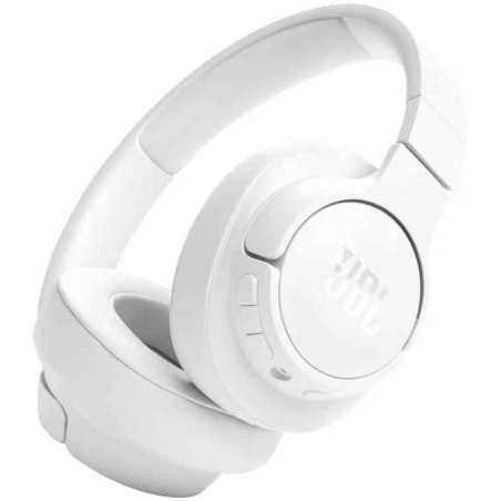 Casti audio wireless over-ear JBL Tune 720BT JBL Pure Bass Sound Bluetooth v5.3 Conexiune multi-point Asistent vocal Alb JBL - 1