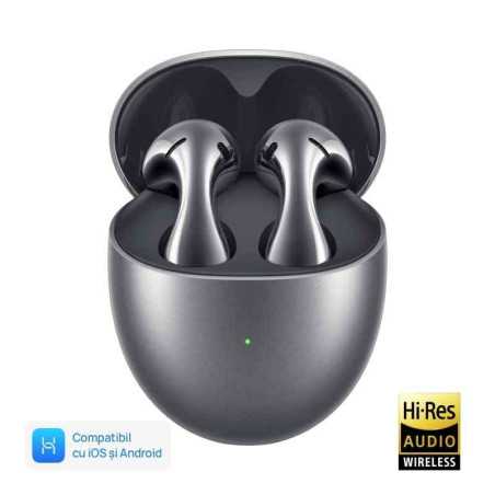 Casti bluetooth in-ear Huawei FreeBuds 5 Silver Frost Huawei - 1