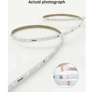 Banda LED RGB inteligenta Govee H615A RGB Wi-Fi Bluetooth 5m compatibil Google Assistant & Alexa - 1