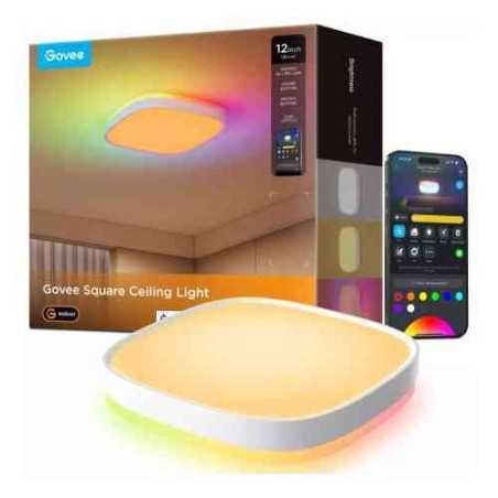 Lampa de tavan Govee Square Smart Ceiling Light H80A4C01 30cm 24W 2400lm RGBWW + RGBIC Govee - 1