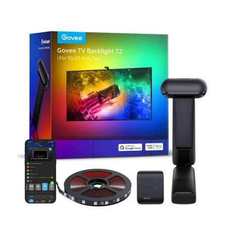 Banda LED RGBIC inteligenta pentru TV Govee H605C Envisual TV Backlight T2 Dual Camera Pentru televizor 55-65inch Govee - 2