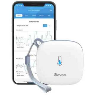 Termometru inteligent Govee H5179001 Senzor de umiditate incorporat Wi-Fi Control prin aplicatie Alb Govee - 1