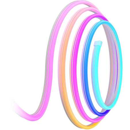 Banda LED inteligenta Govee Neon Rope Light 2 H61D4C01 RGBIC Sincronizare Muzica Matter Wi-Fi Alexa Google Asistant 4M Alb Govee