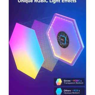 Kit extensie Govee Glide Hexagon H1061002 2 Panouri luminoase Hexagonale Multicolor Interior Govee - 1
