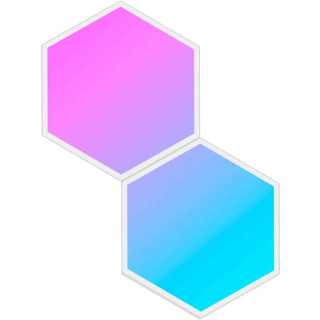 Kit extensie Govee Glide Hexagon H1061002 2 Panouri luminoase Hexagonale Multicolor Interior Govee - 1