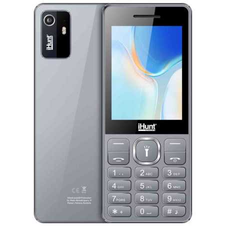 Telefon mobil iHunt i11 2G Dual SIM Bluetooth 2.8inch Camera Foto Radio FM Difuzor 2-in-1 Puternic 1500mAh Silver iHunt - 1