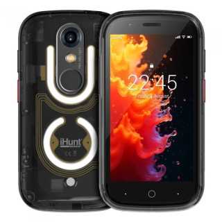 Telefon mobil iHunt Mini Jelly Light 4G Dual SIM 8GB RAM 256GB 3.0inch Helio G99 GPS NFC 2000mAh Negru iHunt - 1