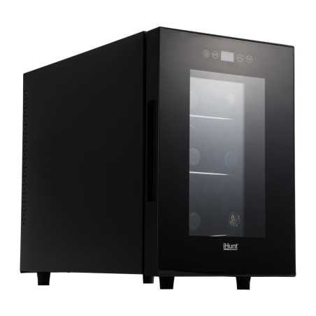 Racitor iHunt Wine Cooler Silentios 30W 16L 6 sticle Panou control tactil cu Afisaj electronic Negru iHunt - 1
