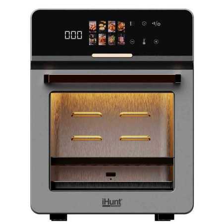 Friteuza cu aer cald iHunt Bro Air Fryer Oven 18L 1800W 8 Programe Oprire automata Inox Silvery Grey iHunt - 1