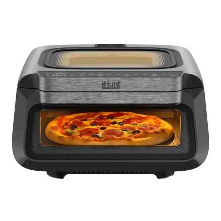 Friteuza cu aer cald iHunt Bro Pizza Air Fryer ULTRA FAST 13L 2100W Silver Black iHunt - 1