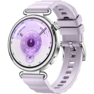 Ceas Smartwatch Huawei Watch GT 6 41MM Stainless Steel Case Purple Fluoroelastomer Strap Huawei - 1