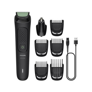 Aparat de tuns barba & parul de pe cap si corp 7in1 PHILIPS All-in-One MG3920/15,trimmer atasabil pentru nas si urechi, piepteni