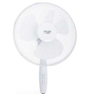Ventilator de birou Adler AD 7323, diametru 23 cm, 45W, 3 setari de viteza, Unghi ajustabil, Alb Adler - 1