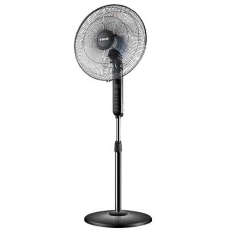Ventilator de birou Noveen, diametru 40 cm, 45 W, 3 trepte de viteza, reglare pe inaltime, F450 Black Noveen - 1
