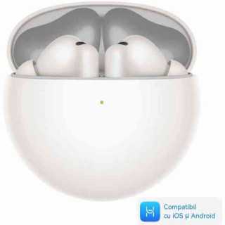 Casti bluetooth in-ear Huawei FreeBuds 7i True Wireless Intelligent Dynamic ANC Autonomie 35h IP54 Alb Huawei - 1