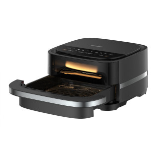 Friteuza aer cald cu cuptor pizza 2in1 Heinner pizza easyfry hpaf-b4dc22bk Heinner - 1