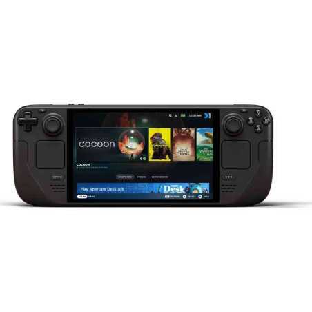 Consola gaming portabila Valve Steam Deck OLED 512GB SSD 16GB RAM 7.4 inches 90Hz 1280 x 800px SteamOS 3.0 Negru - 1