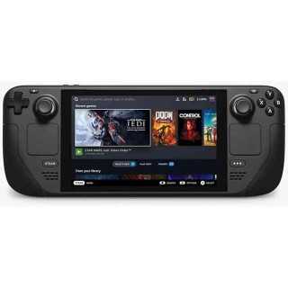 Consola gaming portabila Valve Steam Deck OLED 512GB SSD 16GB RAM 7.4 inches 90Hz 1280 x 800px SteamOS 3.0 Negru - 1