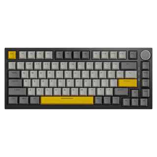 Tastatura AJAZZ AK820 Mechanical Keyboard Wired RGB Moon Yellow Switch Grey White Yellow Ajazz - 1