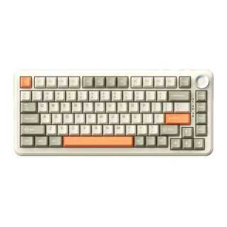 Tastatura AJAZZ AK820 Max Plus Mechanical Keyboard Bluetooth 2.4G Wireless RGB Flying Fish Switch Grey Cream Orange Ajazz - 1